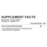 Bull Pharm Creatine Monohydrate Micronized (300gm) 100 Servings - Image 3