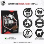 Bull Pharm Muscle Gainer 6lbs | For Lean Muscles - Image 2