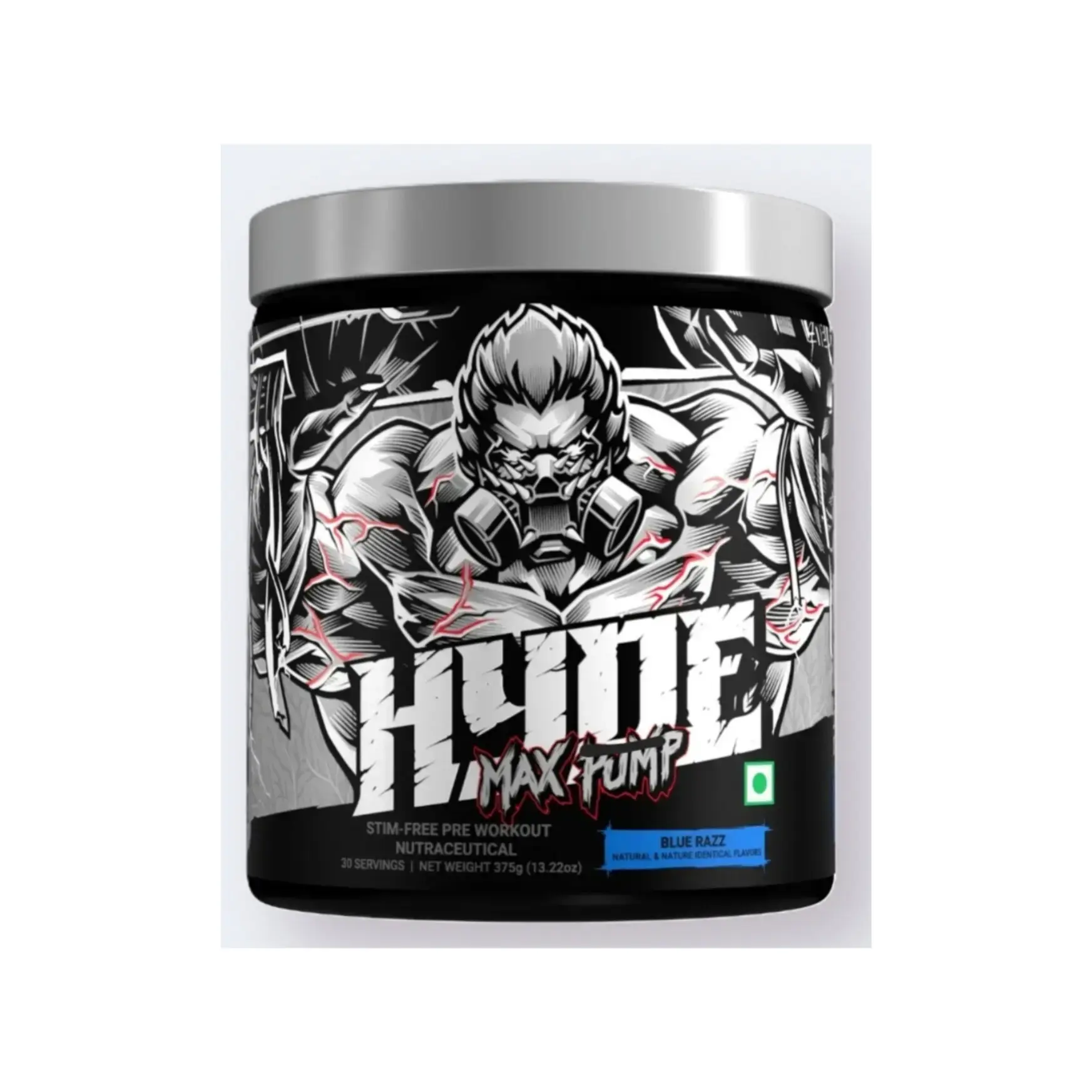 PROSUPPS Hyde Max Pump 375g Blue Razz (13.22oz)