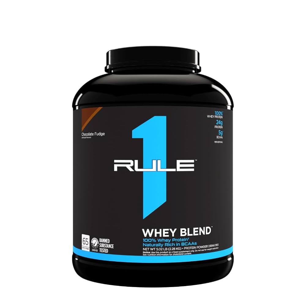 RULE 1 WHEY BLEND | R1 Whey Protein (Chocolate Fudge, Cafe Mocha)