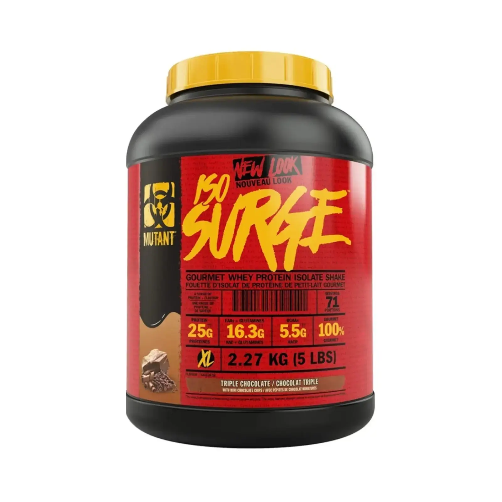 MUTANT Iso Surge Gourmet Whey Protein Isolate Shake 2.27 Kg (5 LBS)