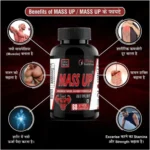 Mysha Nutrition Mass Up | 60 Capsules | Muscle Mass Gainer Formula - Image 4