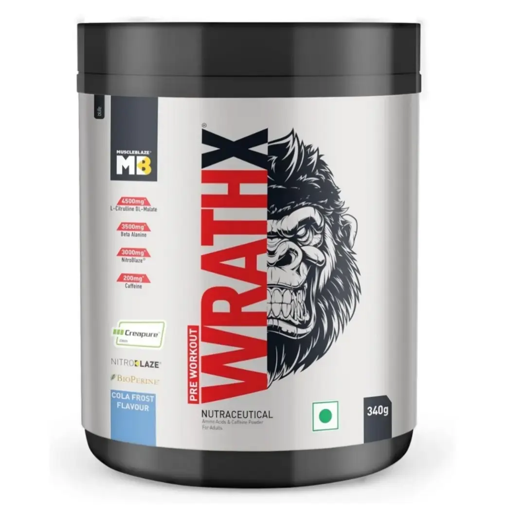 Muscle Blaze Wrathx Preworkout