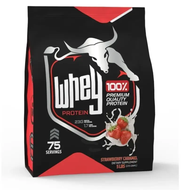 Bull Pharm Whey Protien Powder 5lbs