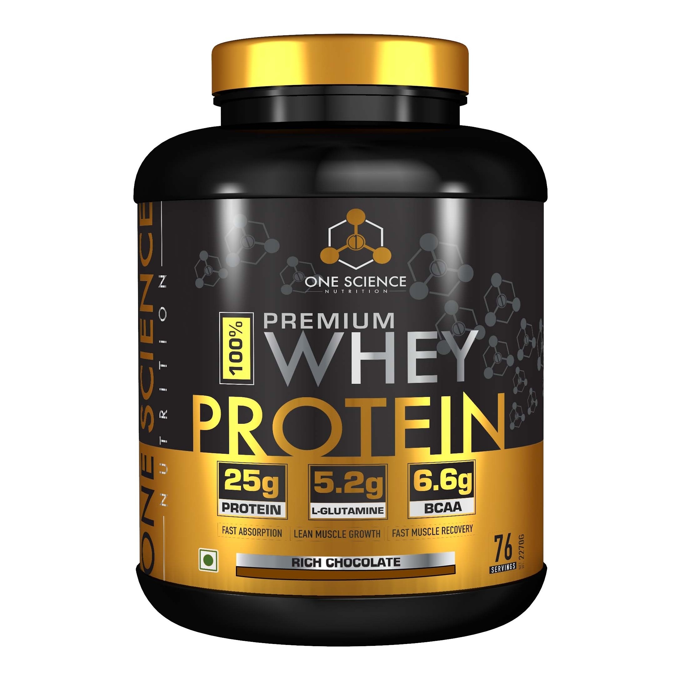 ONE SCIENCE NUTRITION (OSN) Premium 100% Whey Protein 2.27kg Rich Chocolate
