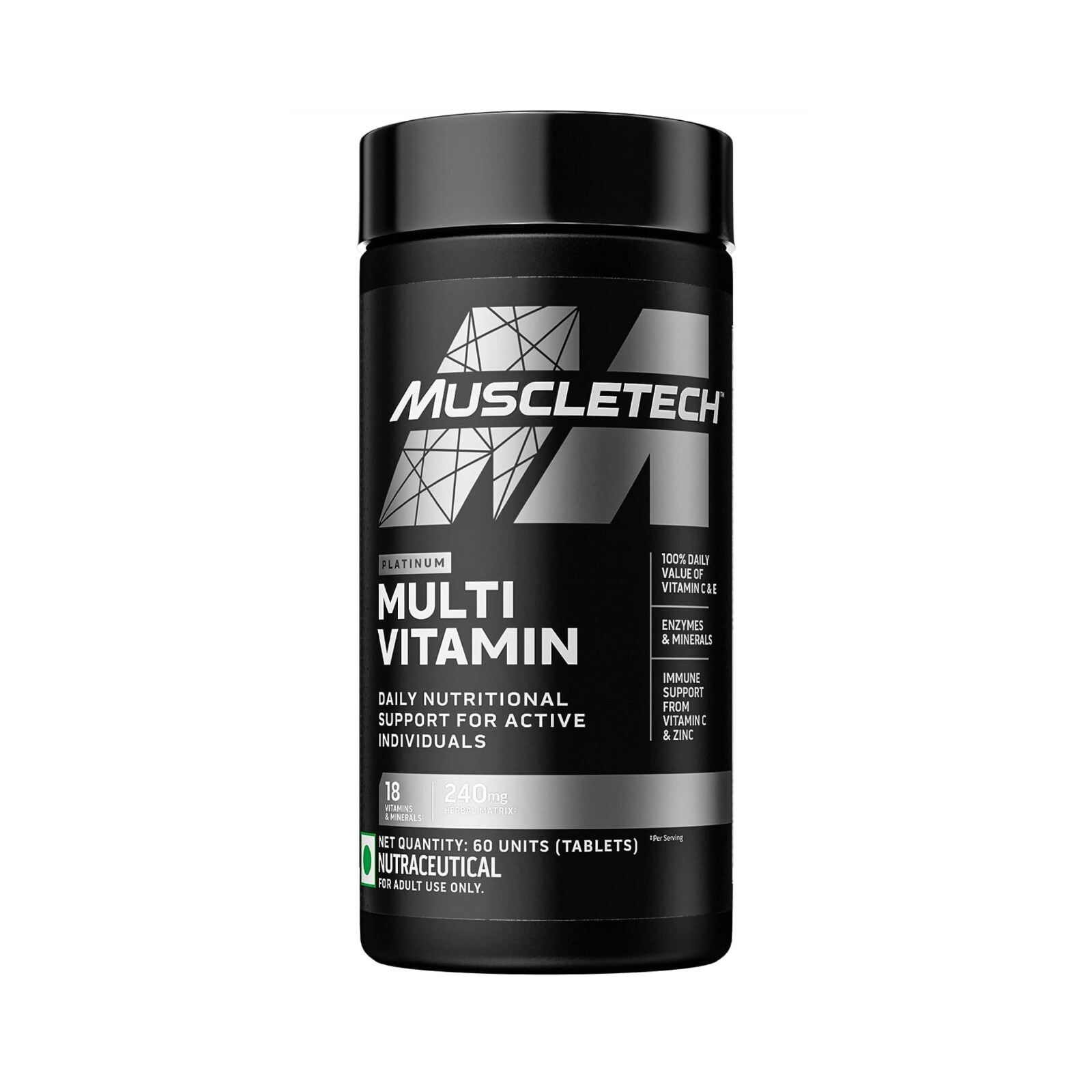 Muscletech Platinum Multivitamin 60 Tablets