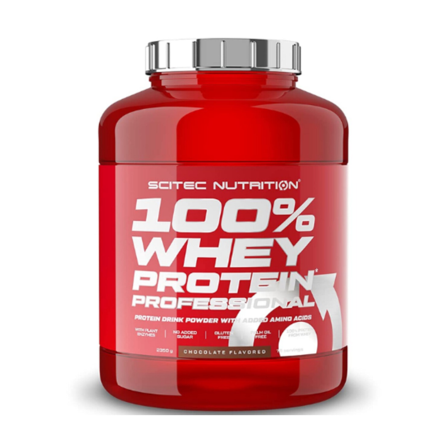Scitec Nutrition 100% Whey Protein 2.35kg Chocolate Flavour