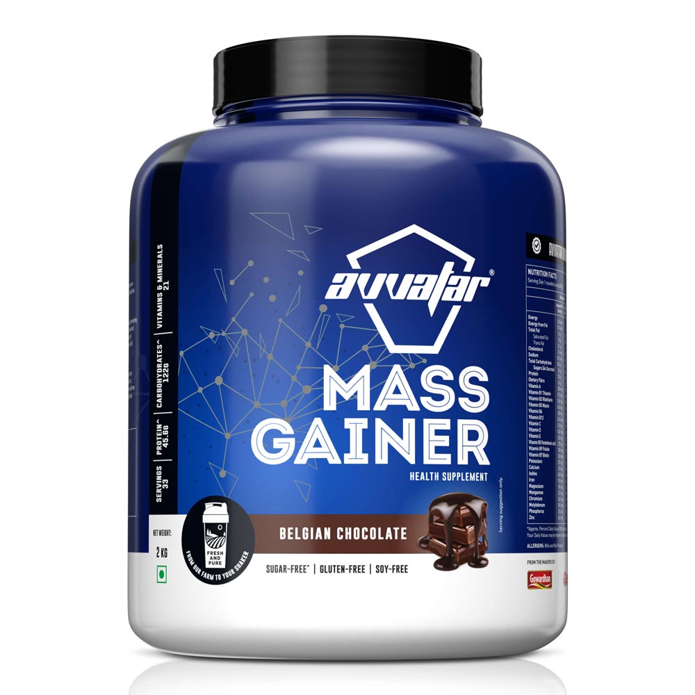 Avvatar mass gainer belgianchocolate