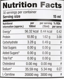 Labrada L-Carnitine 450 Ml |3000 Mg Liquid Amino Acid 