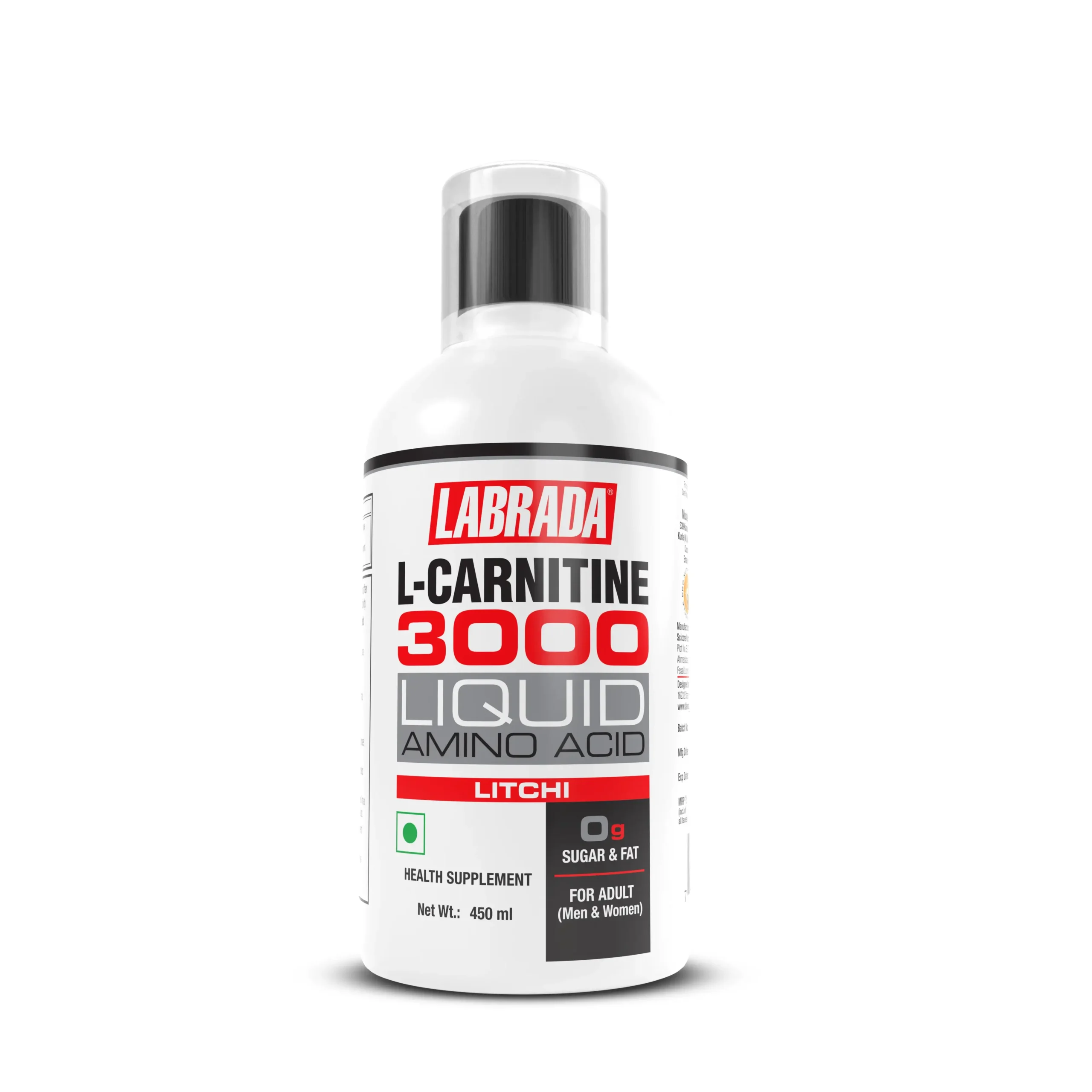 Labrada L-Carnitine 450 Ml |3000 Mg Liquid Amino Acid