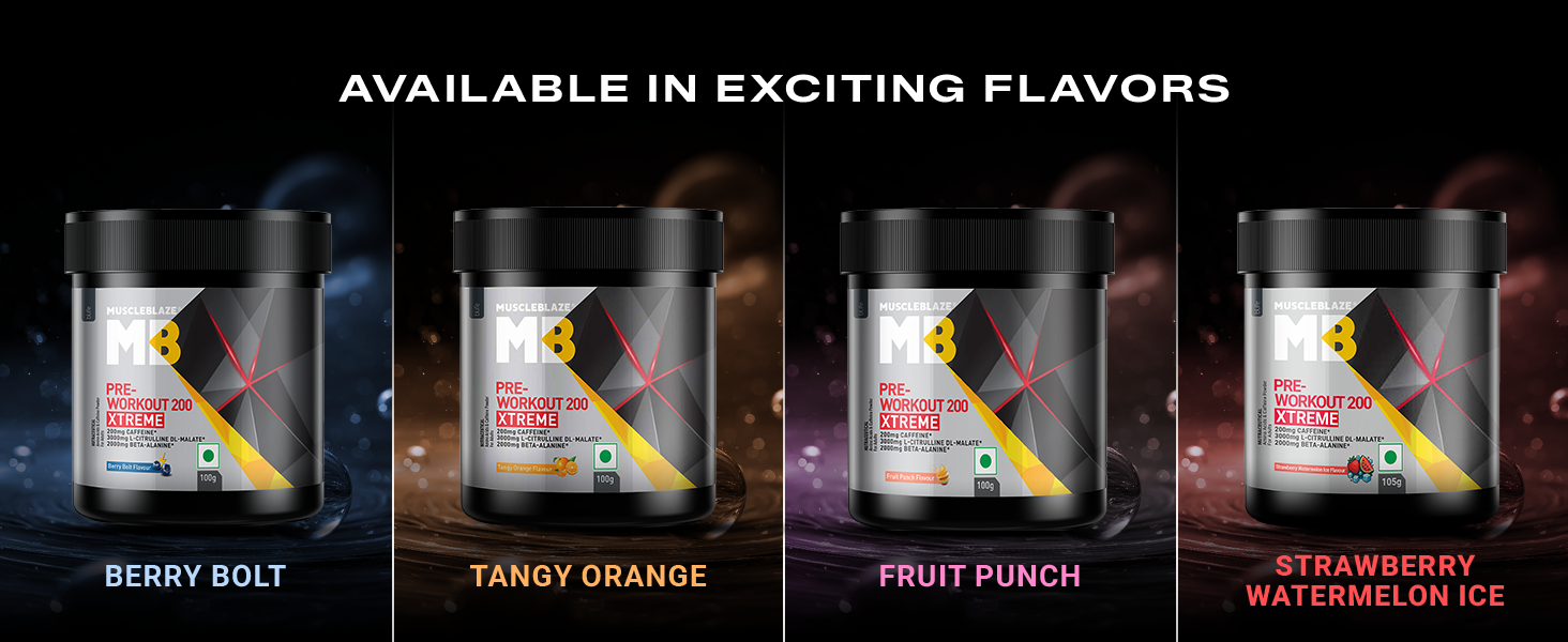 MuscleBlaze PRE Workout 200 Xtreme