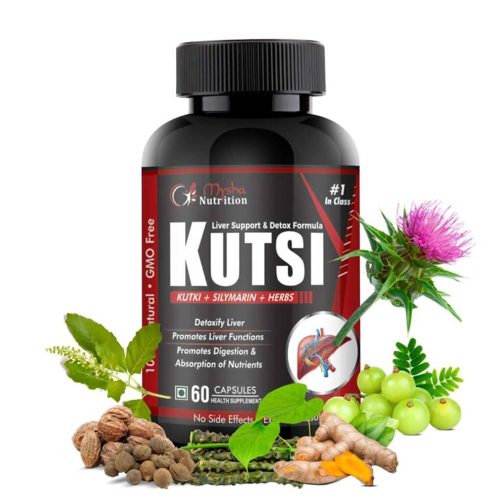 Mysha Nutrition Kutsi (Liver Support & Detox Formula, 60 Capsules)