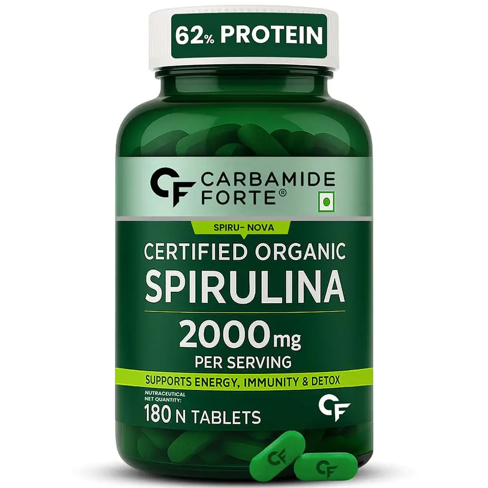 Carbamide Forte (CF) Certified Organic Spirulina 2000mg