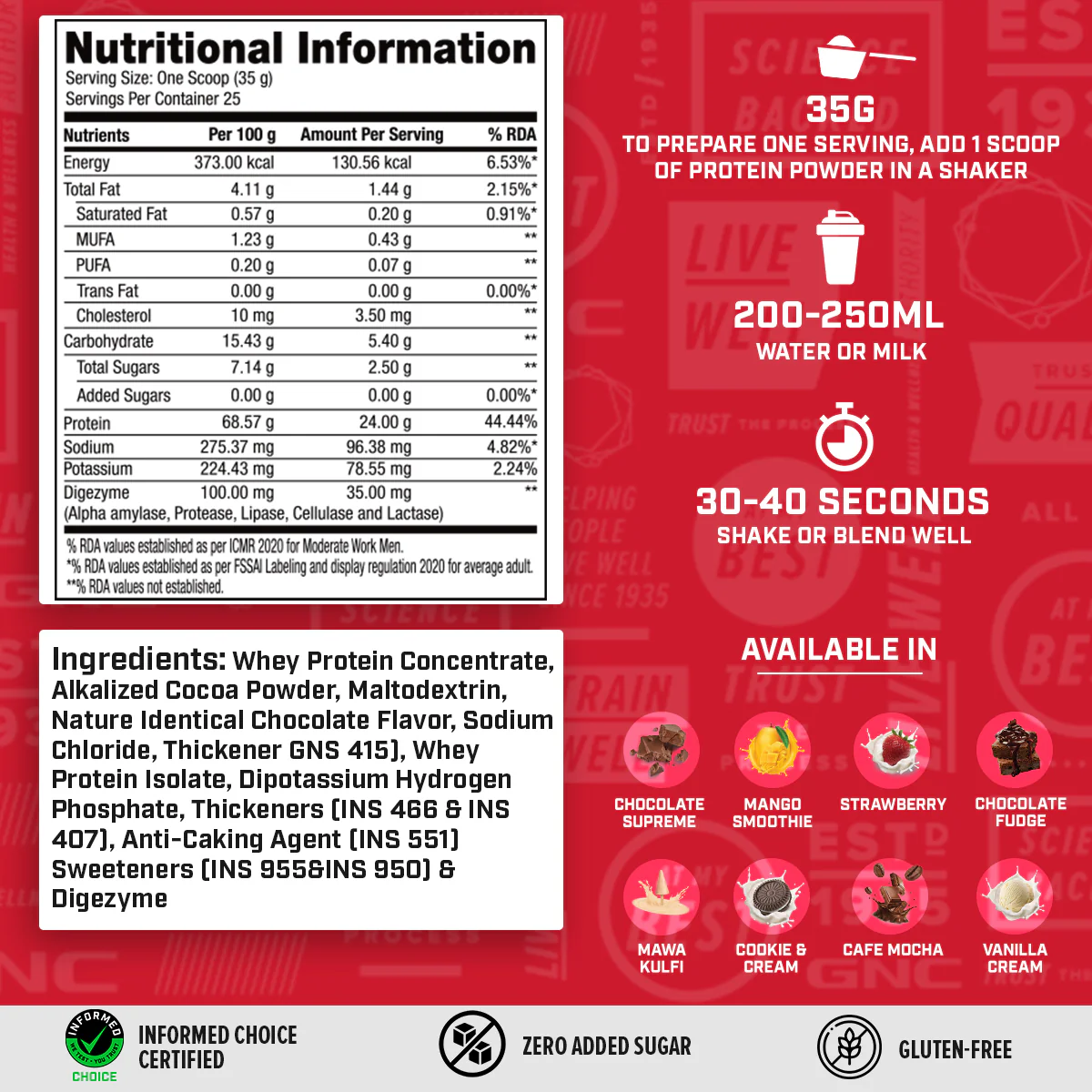 PPW1 PROSTARNUTRITION