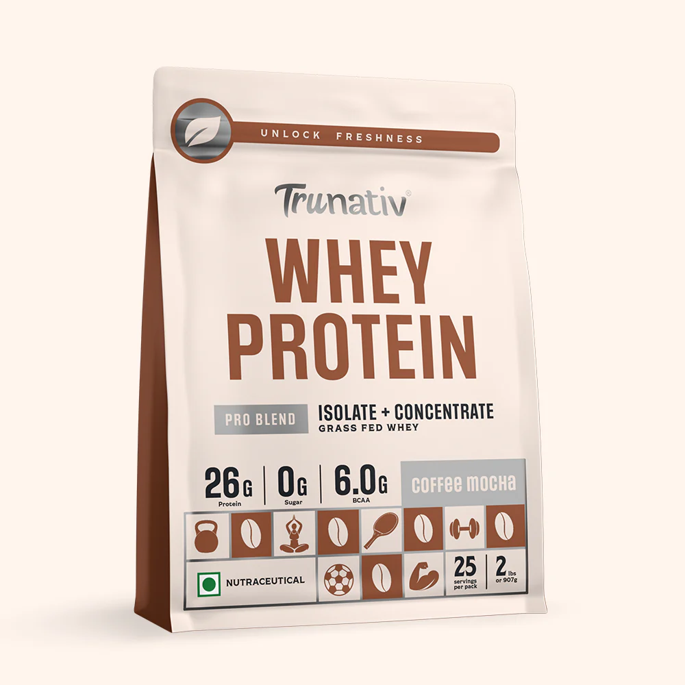 Trunativ Whey Protein Pro Blend & Free Shaker